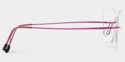 Evelyn Pink Cat eye Glasses3