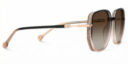 Joana Black Beige Geometric Sunglasses3