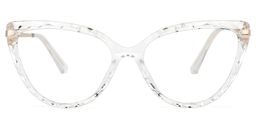 Lucas Clear Cat eye Glasses0