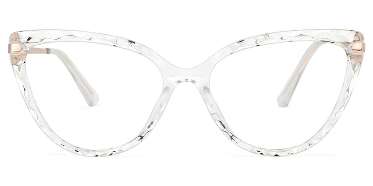 Lucas Clear Cat eye Glasses