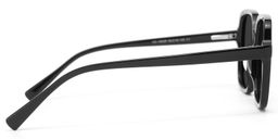 Ember Black Square Sunglasses3