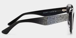 Mireille Black Butterfly Glasses4