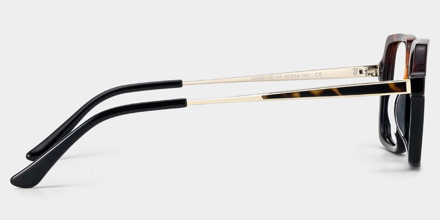 Beatrice Rectangle Two-tone Frame Eyeglasses for Women| ZEELOOL6