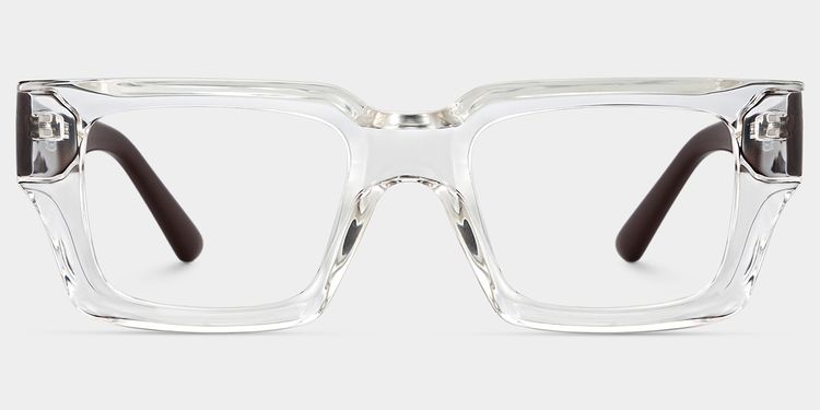 Garza Clear Rectangle Glasses