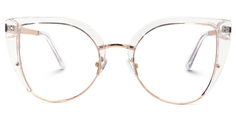 Brewer Clear Cat eye Glasses