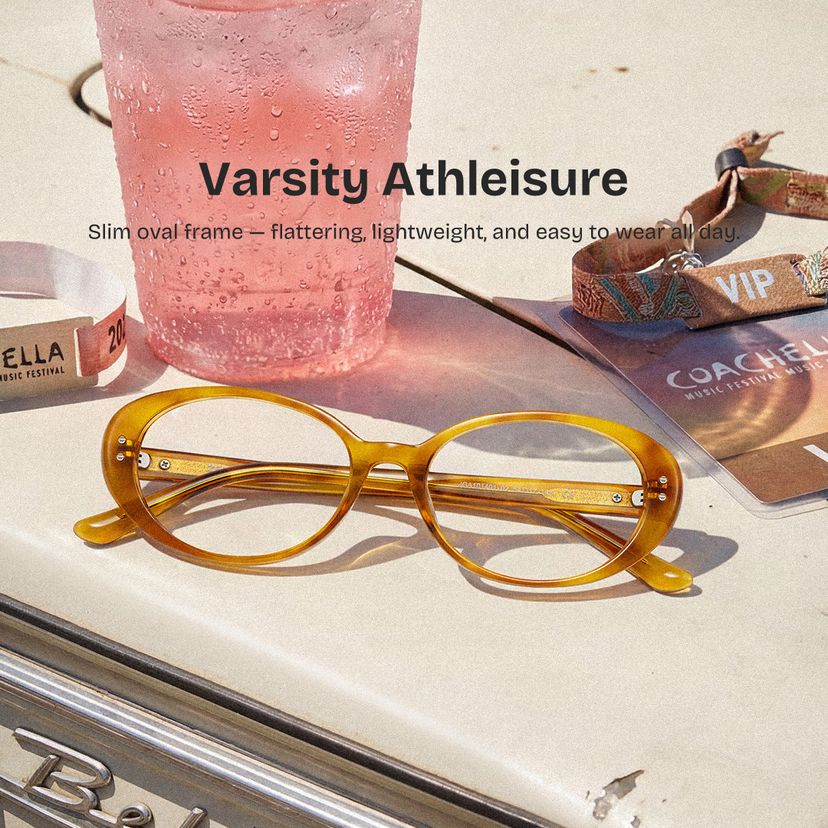 Lennon Tortoise Oval Glasses