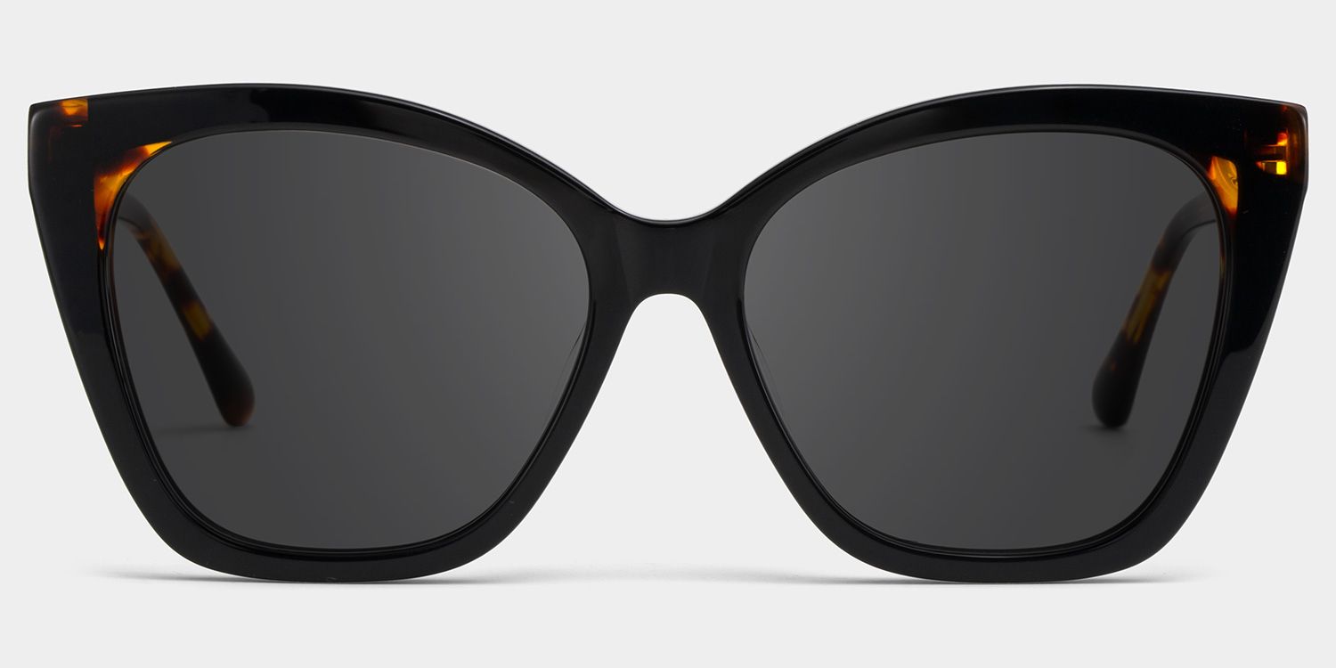 Kira Black Butterfly Sunglasses to Frame Your Face | ZEELOOL0