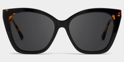Kira Black Butterfly Sunglasses0