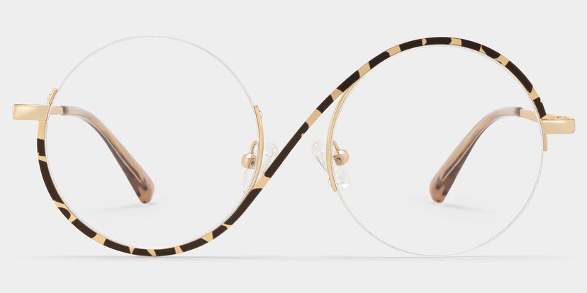 Flozif Tortoise Round Glasses
