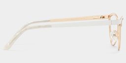 Sydney Gold Cat eye Glasses3