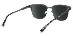 Wren Dark-Gray Browline Sunglasses3