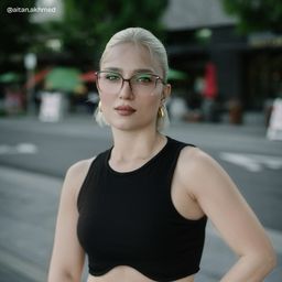 Rodz Gray-Pink Square Glasses5