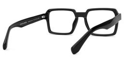 Fabien Black Rectangle Glasses3