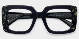 Sable Black Square Glasses2