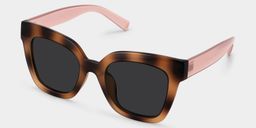 Malcolm Burnt-Umber Square Sunglasses3