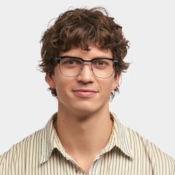 Boyde Black Browline Glasses0