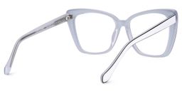 Shanell White-Black Butterfly Glasses3