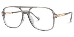Nyawa Gray Aviator Glasses1