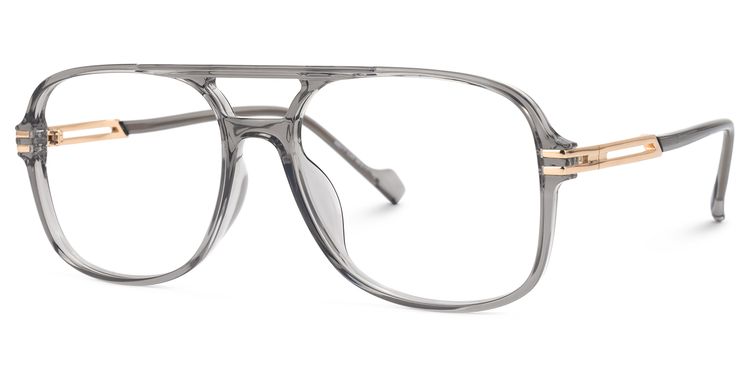 Nyawa Gray Aviator Glasses