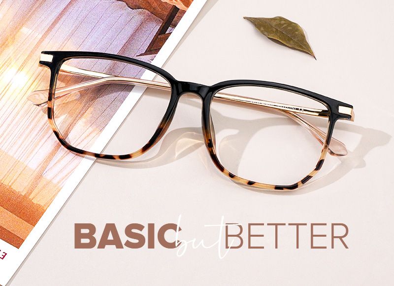 Fezell Tortoise Thin Frame Eyeglasses | Zeelool Optical4