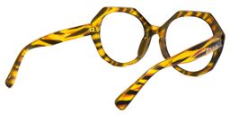 Tenika Square Black Glasses5