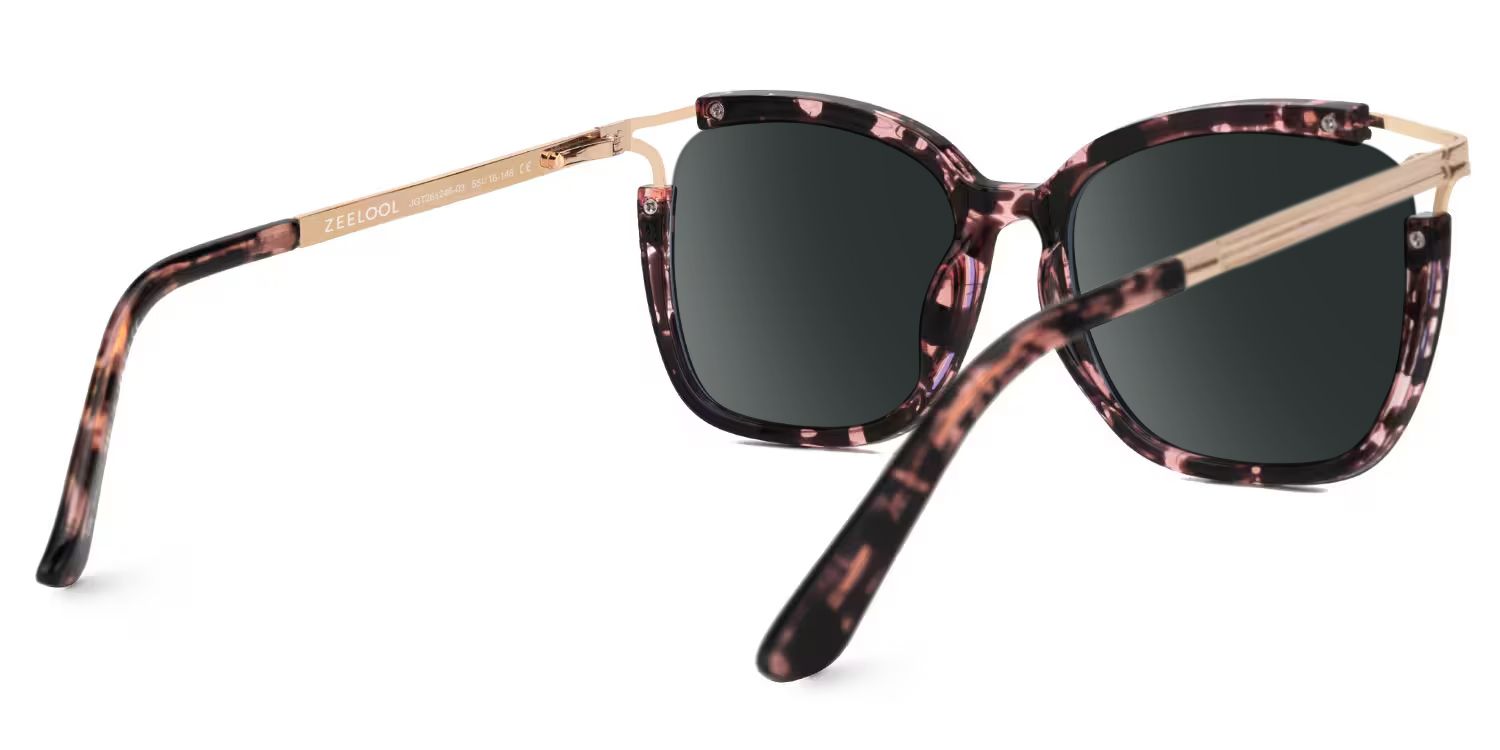 Sidibe Square Style Tortoise Frame Sunglasses | ZEELOOL3