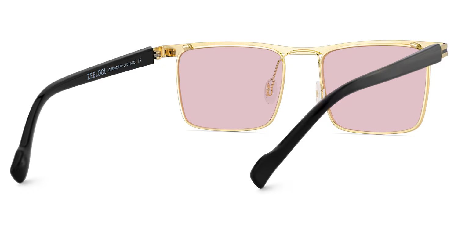 Violet Browline Gold Frame Sunglasses Online Sale | ZEELOOL4
