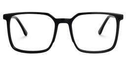 Fayrice Black Square Glasses0