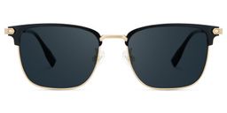 Barrett Gold Browline Sunglasses0