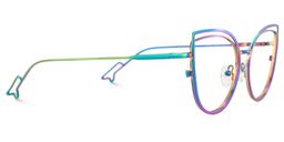 Spivey Iridescent Cat eye Glasses4