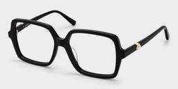 Elena Black Square Glasses3
