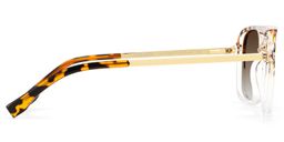 Kilworth Tortoise crystal Aviator Sunglasses3