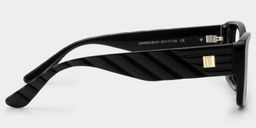Hannah Black Rectangle Glasses4