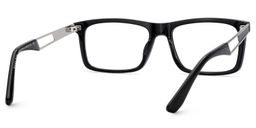 Osvaldo Black Rectangle Glasses4