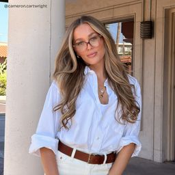 Clara Two-tone Cat eye Glasses6