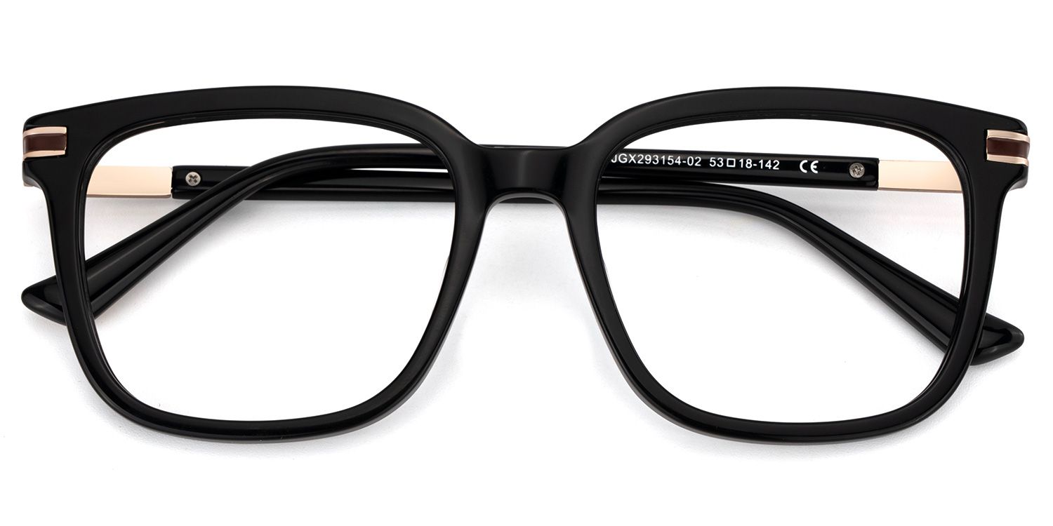 Kenny Square Glasses Thin Frame | Zeelool2