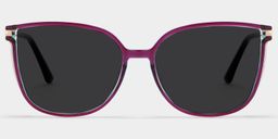 Rodz Purple Square Sunglasses0
