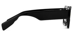 Bobbee Black Square Glasses5