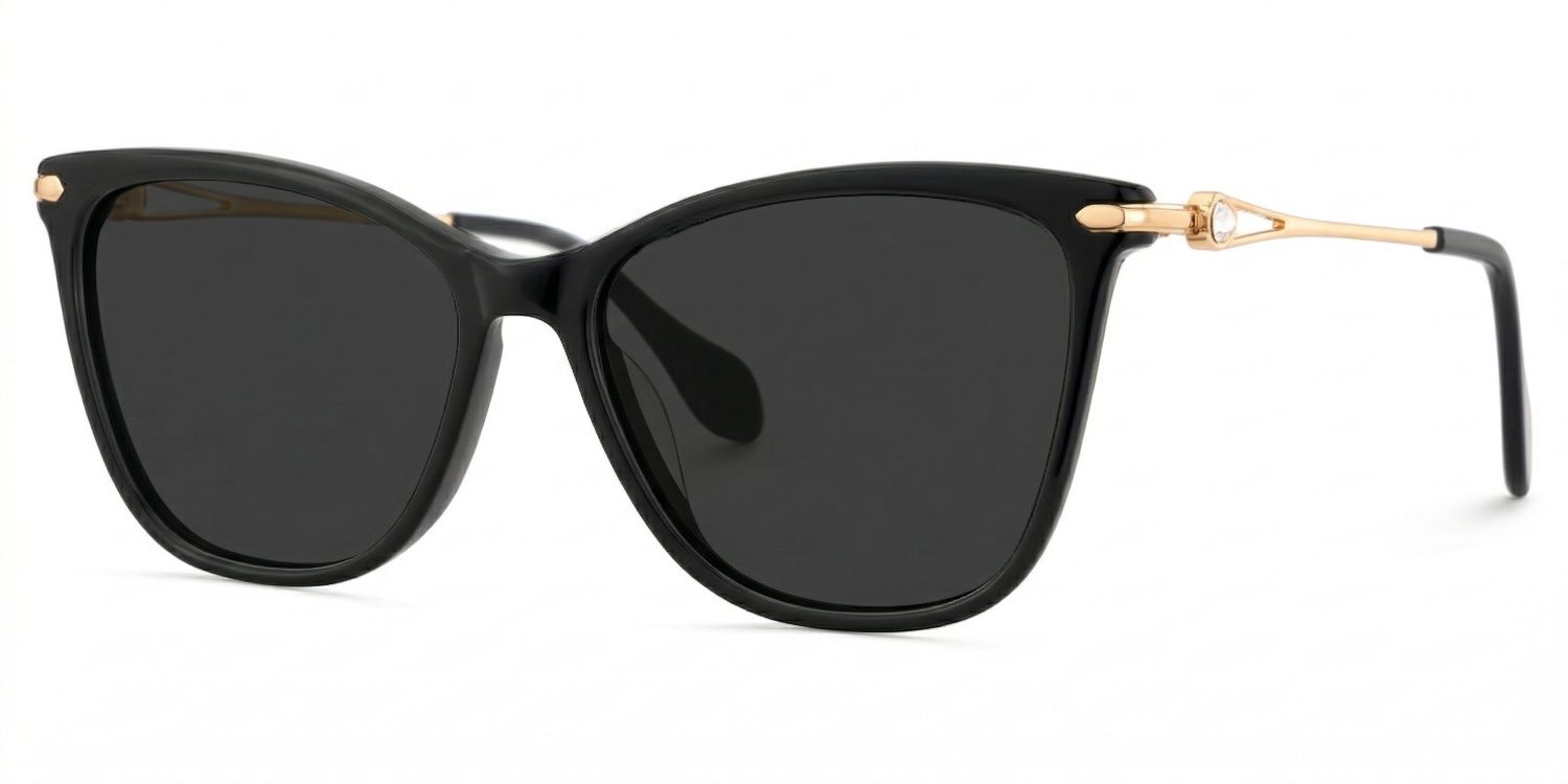 Westley Mixed Black Butterfly Frame Sunglasses | ZEELOOL2