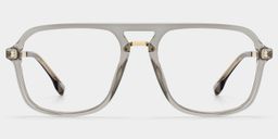 Kilworth Gray Aviator Glasses1