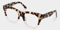 Tandy Light-Tortoise Square Glasses2