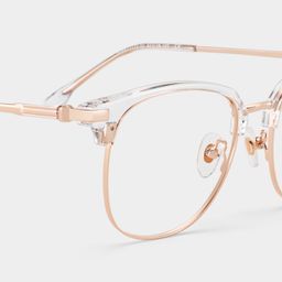 Naranjo Clear Browline Glasses5