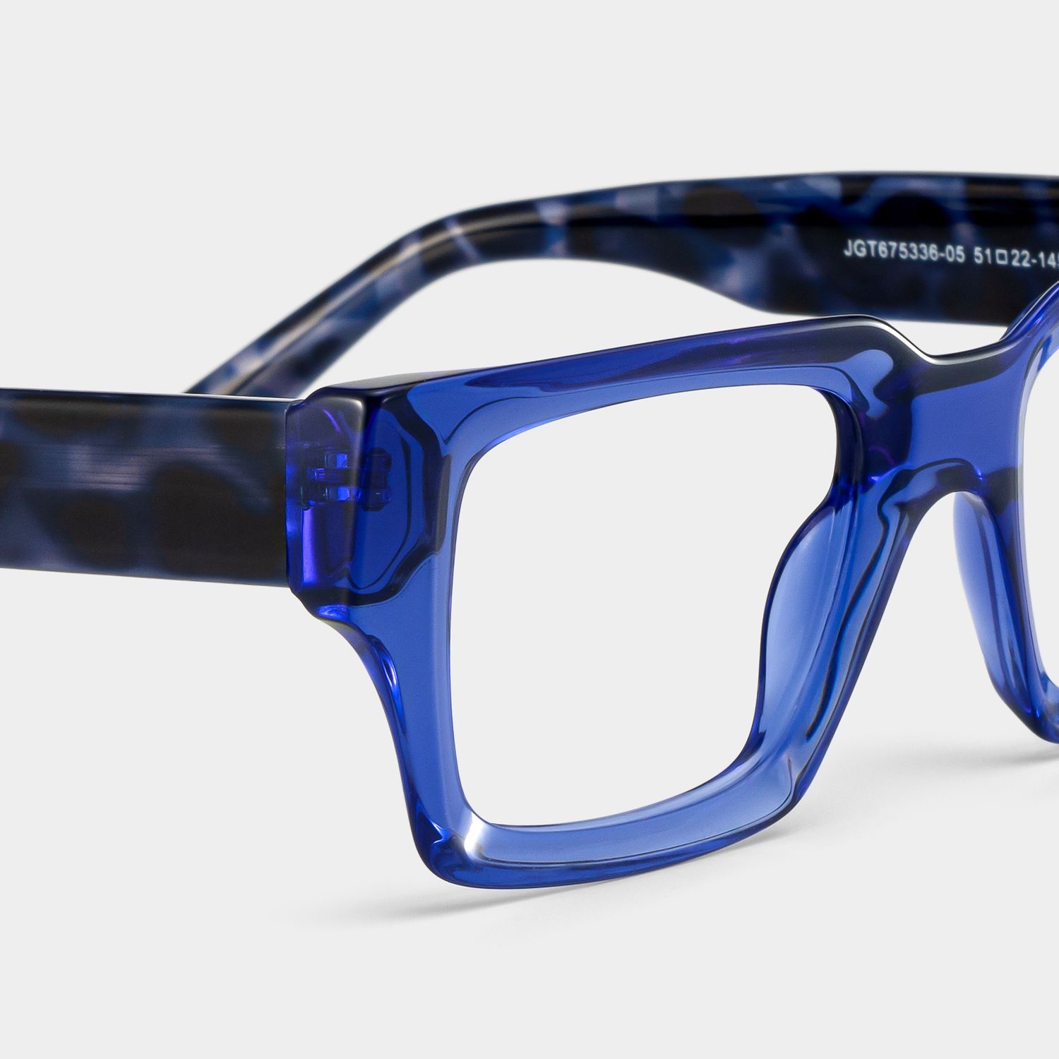 Orson indigo glasses with Rectangle Frame Online | ZEELOOL5
