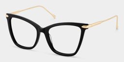 Hilary Black Butterfly Glasses3
