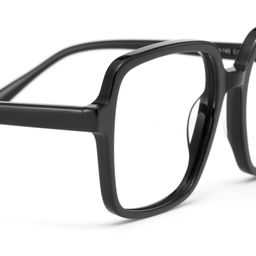 Ember Black Square Glasses4