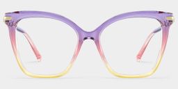 Lamar Multicolor Butterfly Glasses2