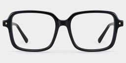 Talia Black Square Glasses3