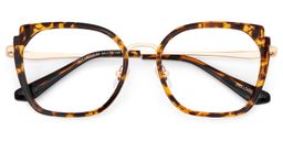 Murcia Tortoise Square Glasses2