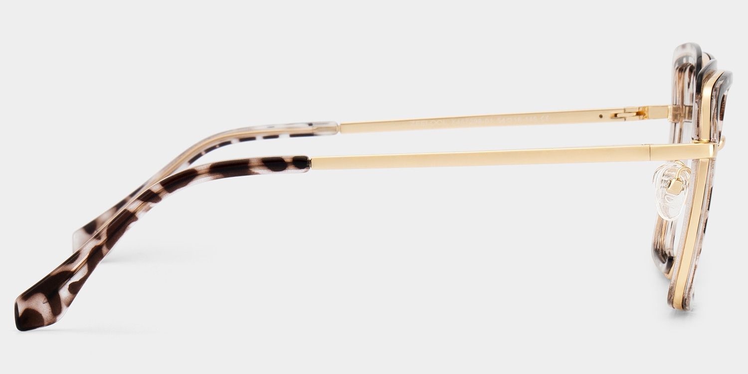 Cordaro Square Clear Tortoise Lightweight Glasses | ZEELOOL4