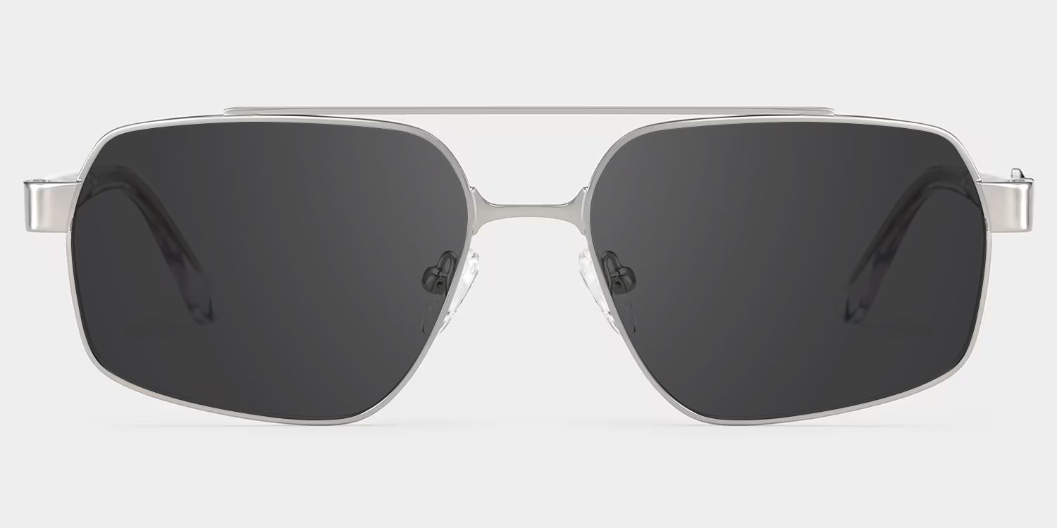 Sterling Aviator Silver Frame Sunglasses Online Sale | ZEELOOL0